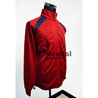 Zippered Front Closure Adjustable Hem w/ Side Pockets Sportswear Jacket