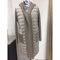 Ladies w/ Side Pockets Knee Length Fashion Coat