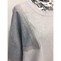 Ladies Loose Fit Round Collar Comfortable Casual Sweater